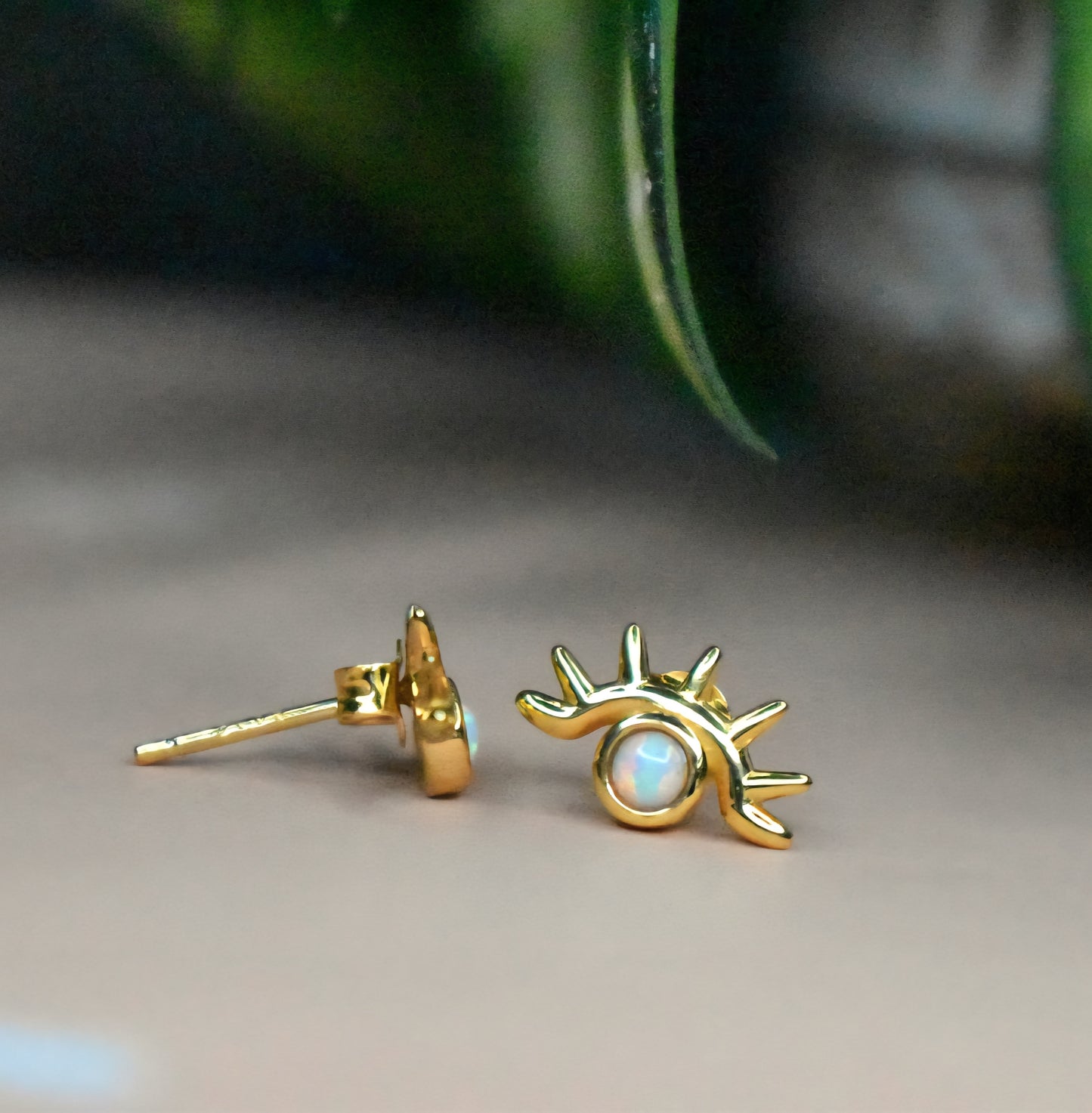 Evil Eye Stud Earrings